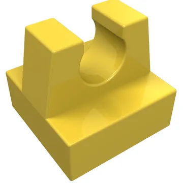 Tile Special 1 x 1 with Clip and Straight Tips