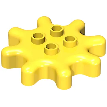 Duplo Gear 4 x 4 - 8 Tooth
