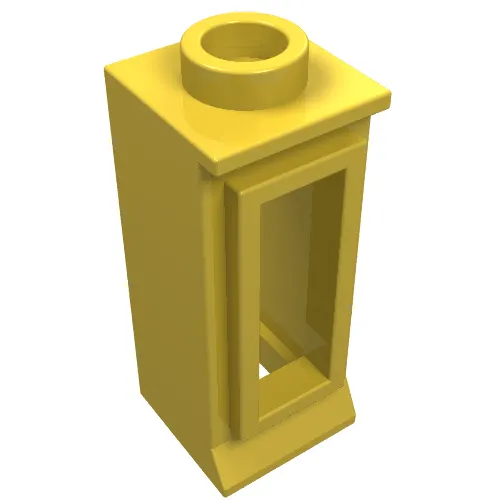Window 1 x 1 x 2, Short Lip [no Glass]
