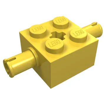 Brick Special 2 x 2 with 2 Pins and Axle Hole