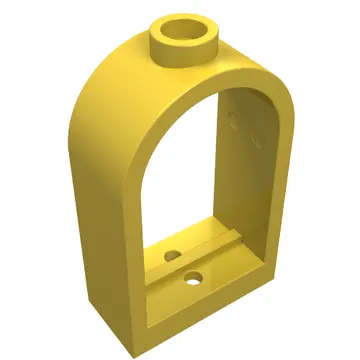 Window 1 x 2 x 2 2/3 with Rounded Top