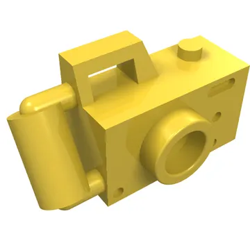 Equipment Camera Handheld with Right-Aligned Viewfinder
