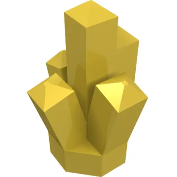 Rock 1 x 1 Crystal 5 Point