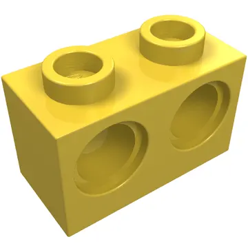 Technic Brick 1 x 2 [2 Pin Holes]