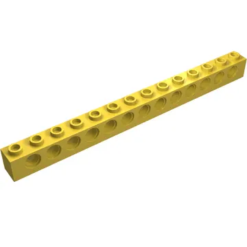 Technic Brick 1 x 14 [13 Pin Holes]