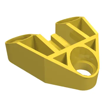 Technic Connector Block 3 x 3 Triangular with Axle, and Pin Hole