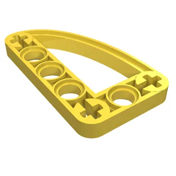 Technic Beam 3 x 5 L-Shape with Quarter Ellipse Thin