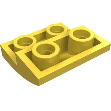 Brick Curved Inverted 2 x 2 x 2/3