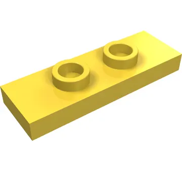 Plate Special 1 x 3 with 2 Studs with Groove and Inside Stud Holder (Jumper)