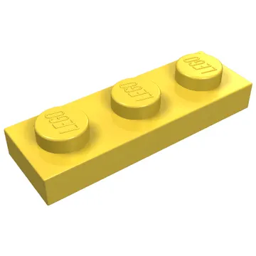 Plate 1 x 3