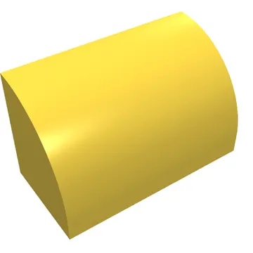 Brick Curved 1 x 2 x 1 No Studs