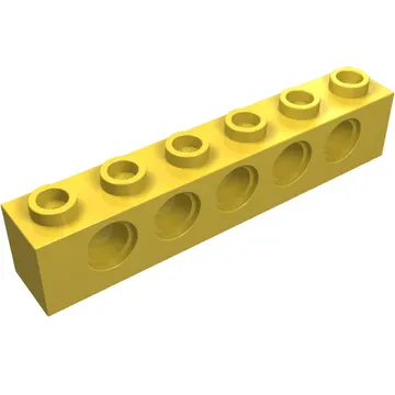 Technic Brick 1 x 6 [5 Pin Holes]