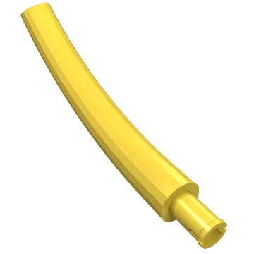 Animal Body Part / Plant, Tail / Neck / Branch / Trunk, Middle Section with Pin, Round Pin Hole