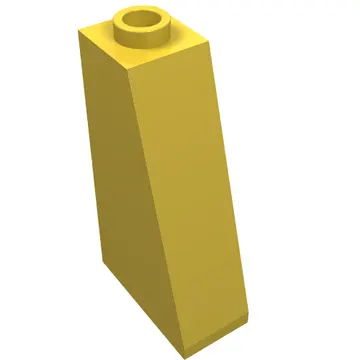 Brick Sloped 75° 2 x 1 x 3 with Hollow Stud