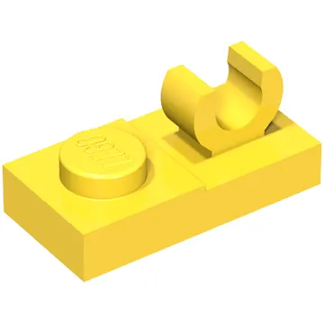 Plate Special 1 x 2 [Open O Top Clip]