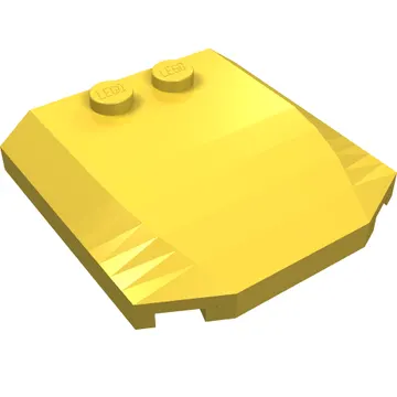 Brick Wedged, Curved Triple 4 x 4 x 2/3 with 2 Studs