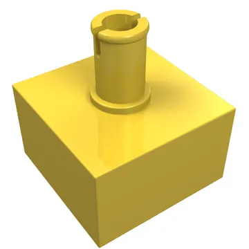 Brick Special 2 x 2 No Studs, Top Pin