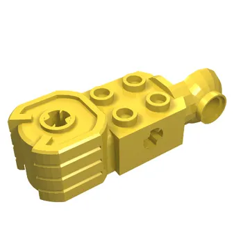 Technic Brick Special 2 x 2 with Axle Hole, Rotation Joint Ball Half [Vertical Side], Vertical Axle Hole End