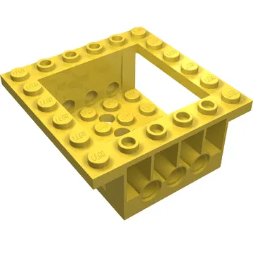 Cockpit 6 x 6 x 2 Cabin Base with Technic Holes