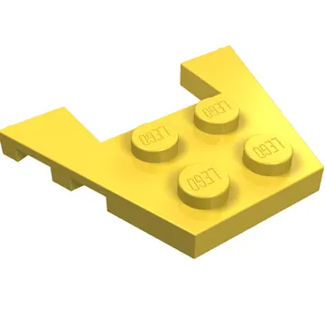 Wedge Plate 3 x 4 with Stud Notches