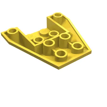 Brick Wedged, Sloped Inverted 4 x 4 Triple [2 Connections between Front Studs]