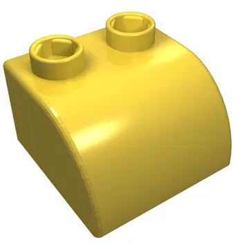 Quatro Brick 2 x 2 with Curve