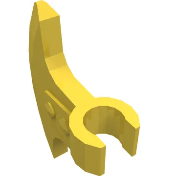 Weapon Axe Head, Clip-on (Viking) [Thick Clip]