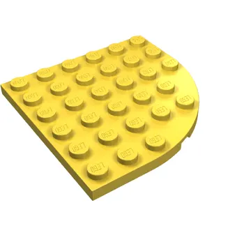 Plate Round Corner 6 x 6