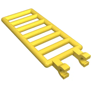 Bar 7 x 3 with Double Clips (Ladder) [Straight Clips]