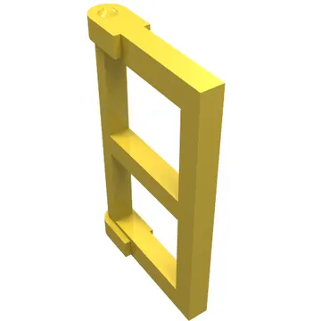 Window 1 x 2 x 3 Pane with Thick Corner Tabs