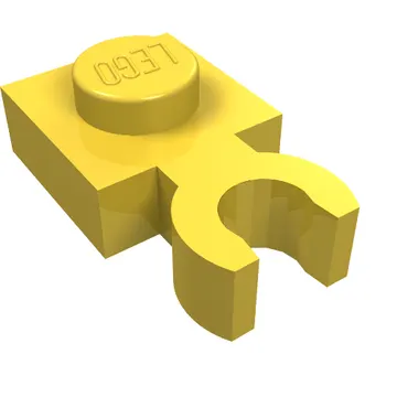Plate Special 1 x 1 with Clip Vertical [Thick Open O Clip]