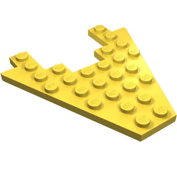Wedge Plate 8 x 8 with 3 x 4 Cutout