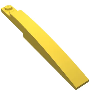 Brick Curved 10 x 1 [Asymmetric Inside Ridges]