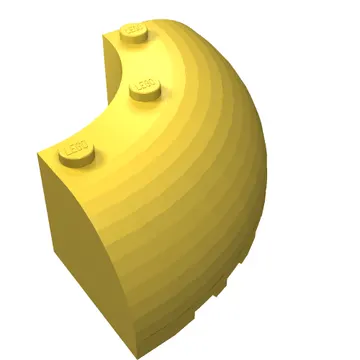 Brick Round Corner 6 x 6 x 2