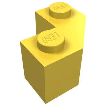 Brick Wedged 2 x 2 Facet