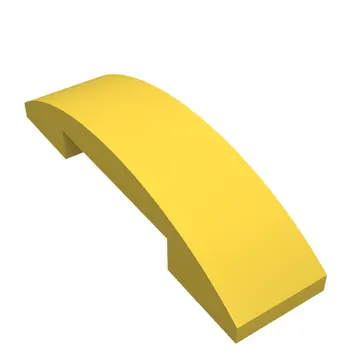 Brick Curved 4 x 1 Double with No Studs