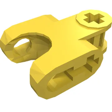 Technic Axle Connector 2 x 3 with Ball Socket, Open Lower Axle Holes