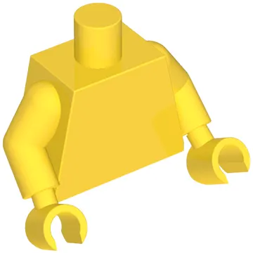 Torso, Yellow Arms and Hands [Plain]