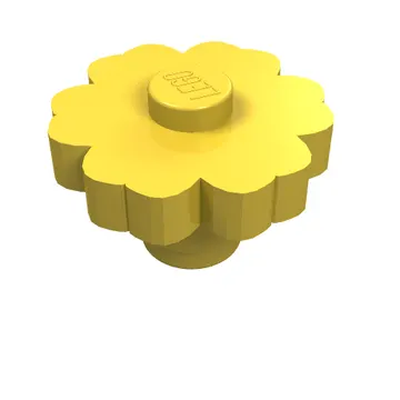 Plant, Flower 2 x 2 - Round [Solid Stud]
