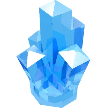Rock 1 x 1 Crystal 5 Point