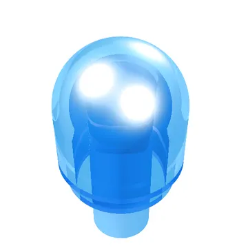 Light Cover 1 x 1 Round with Internal Bar / Bionicle Barraki Eye