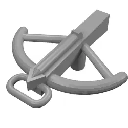 Weapon Crossbow and Bolt