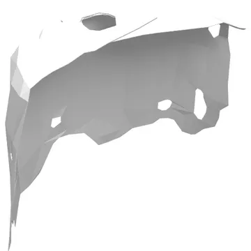 Neckwear Cape, Tattered (Ringwraith)