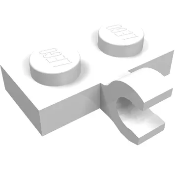 Plate Special 1 x 2 with Clip Horizontal on Side