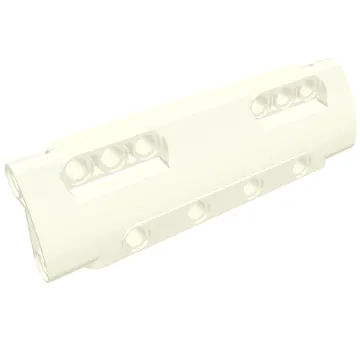 Technic Panel Curved 11 x 3 with 10 Pin Holes through Panel Surface
