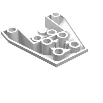Brick Wedged, Sloped Inverted 4 x 4 Triple [4 Connections between Front Studs]