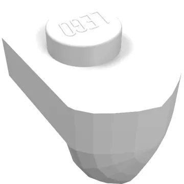 Plate Special 1 x 1 with Vertical Tooth