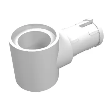 Technic Pin Connector Hub with 1 Pin with Friction Ridges Lengthwise