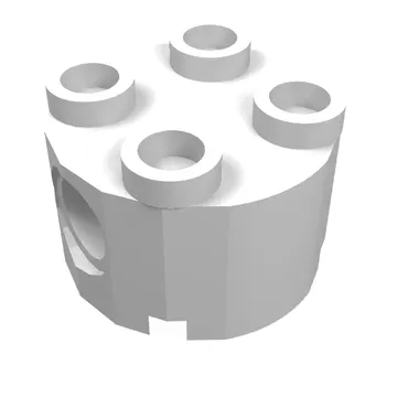 Brick Round 2 x 2, Pin Holes