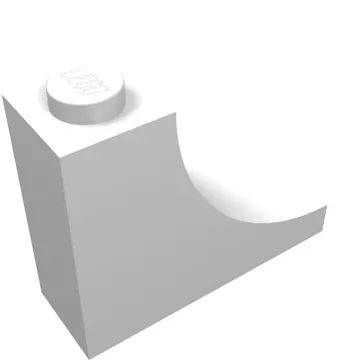 Brick Curved 1 x 3 x 2 Inverted [Inside Bow]